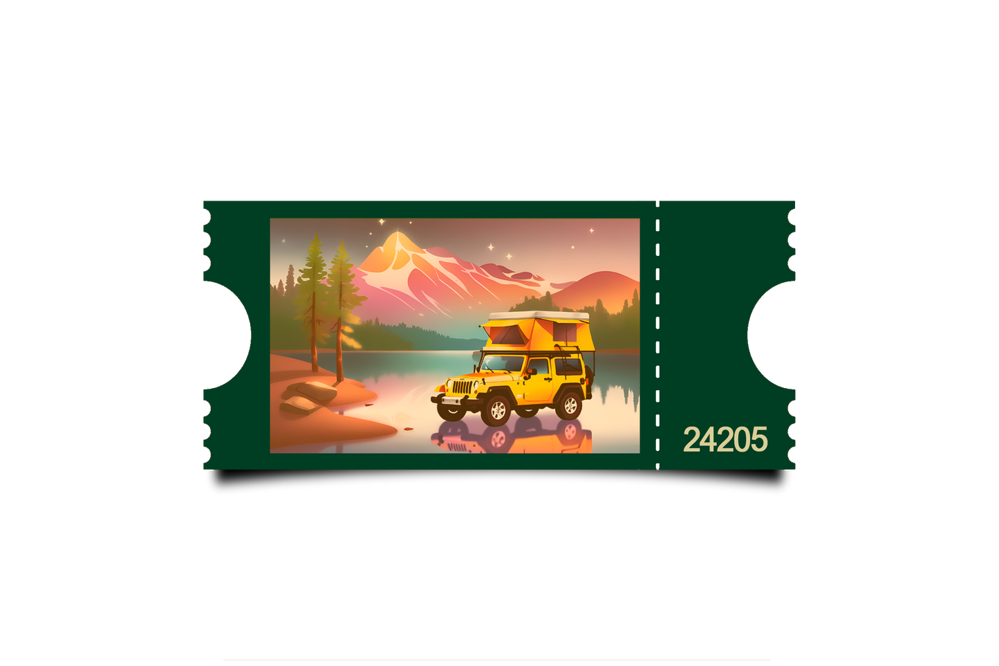 Boleto Ilustracion N 24205