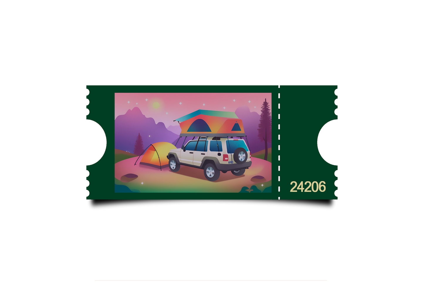 Boleto Ilustracion N 24206