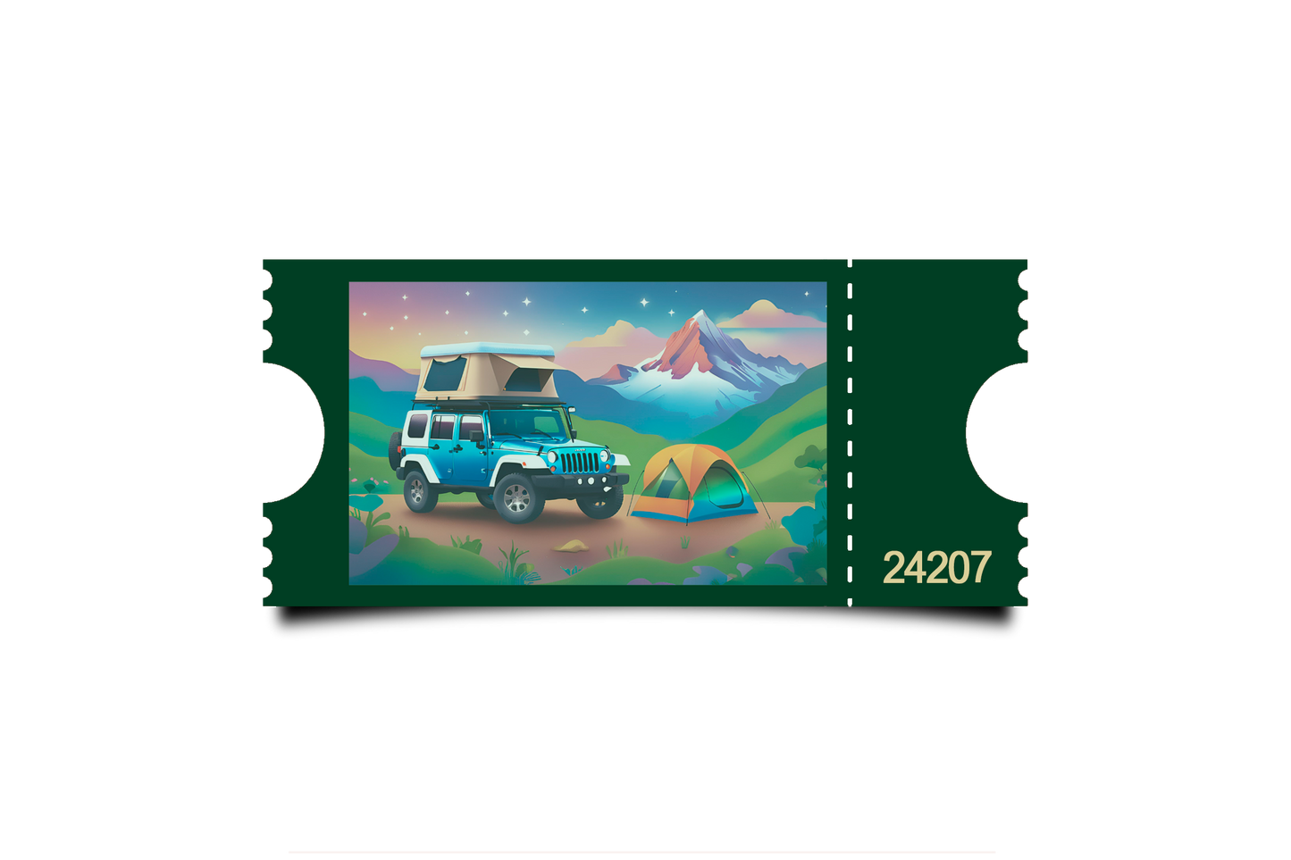 Boleto Ilustracion N 24207