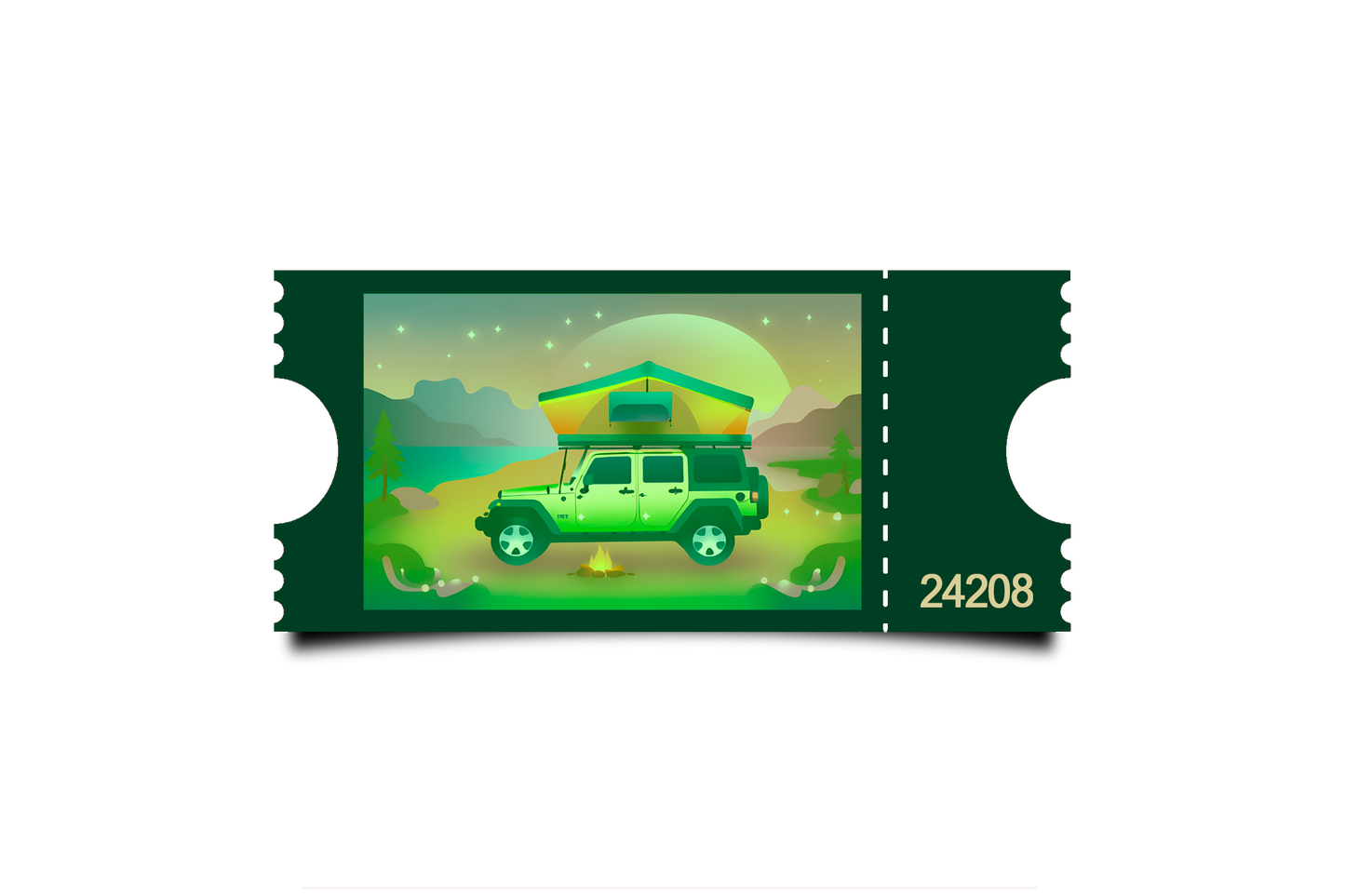 Boleto Ilustracion N 24208