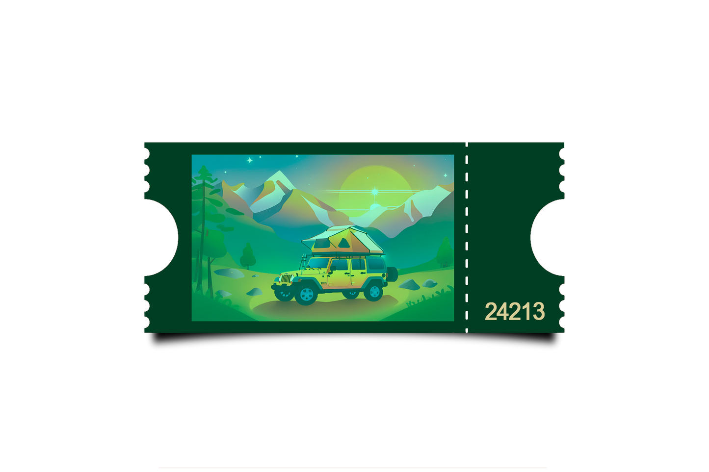 Boleto Ilustracion N 24213