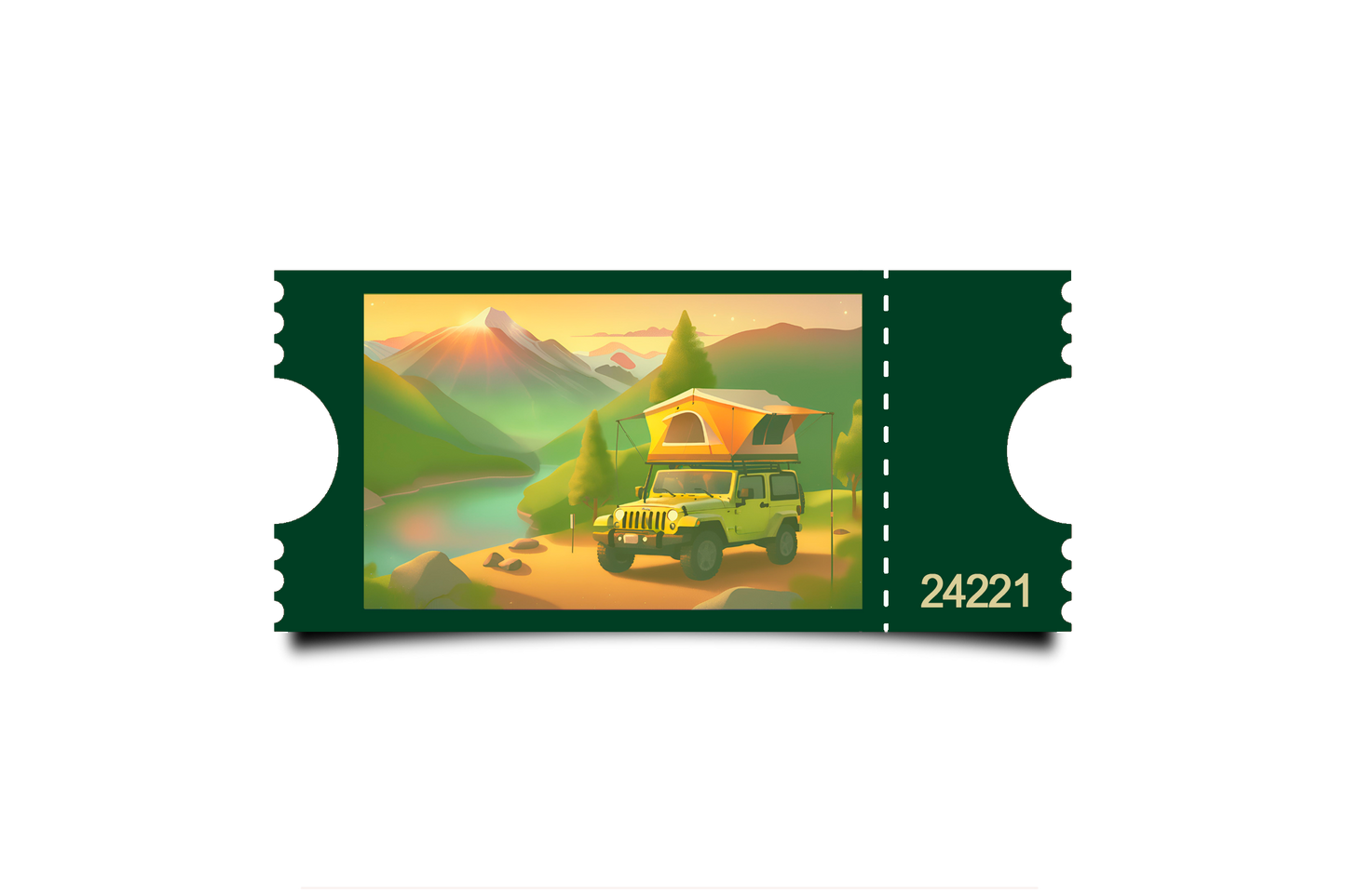 Boleto Ilustracion N 24221