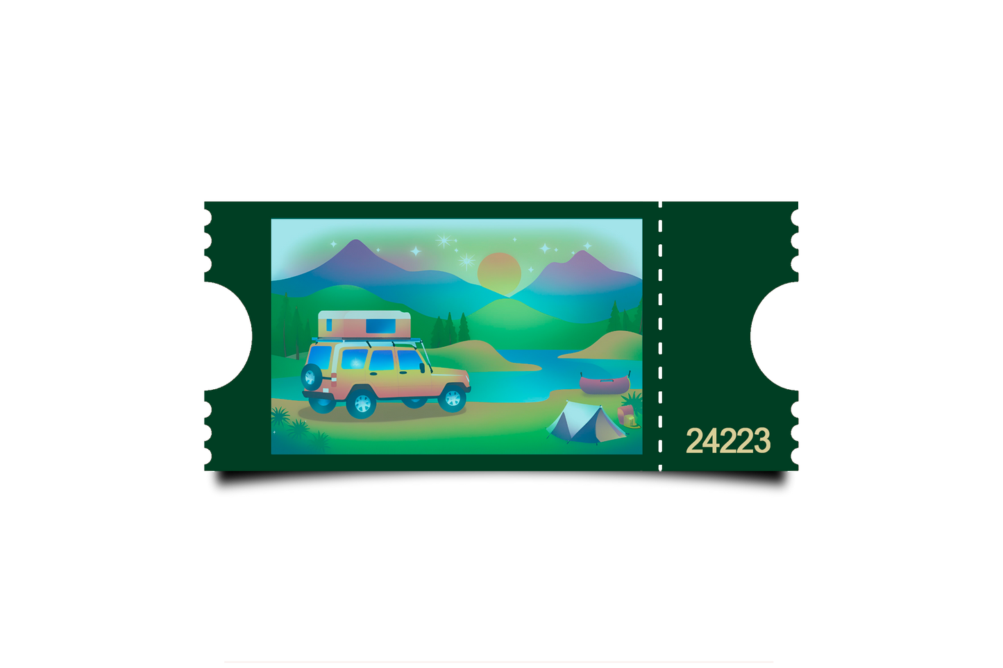 Boleto Ilustracion N 24223