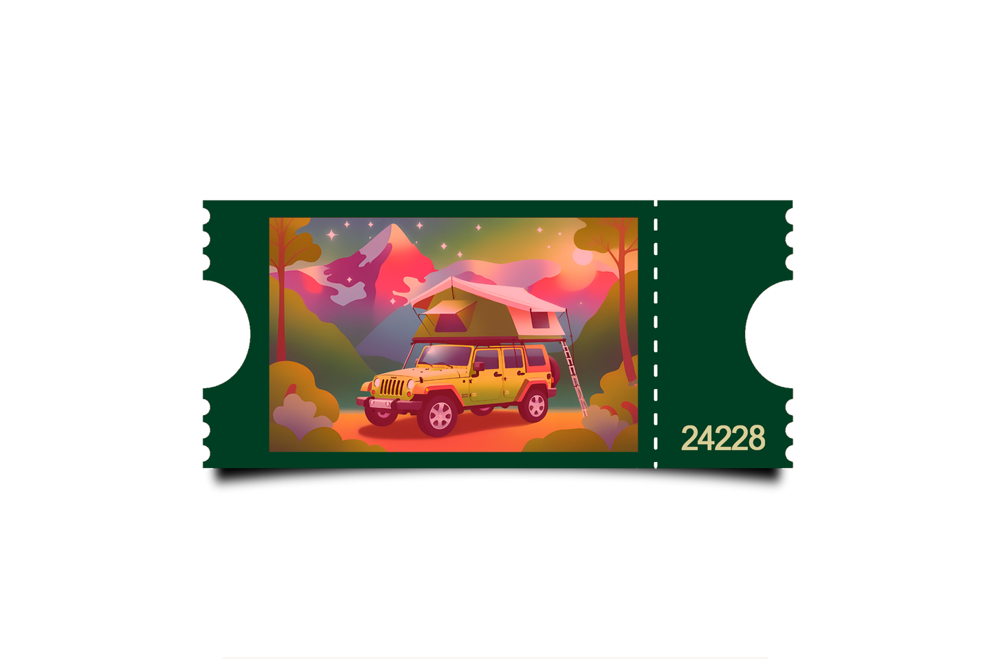 Boleto Ilustracion N 24228