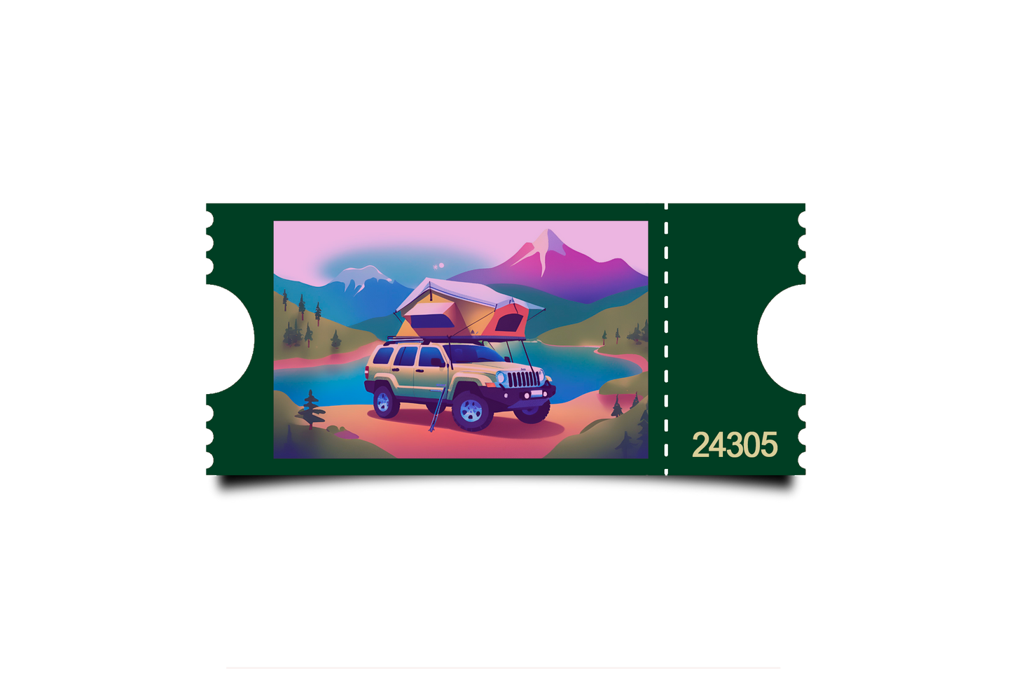 Boleto Ilustracion N 24305