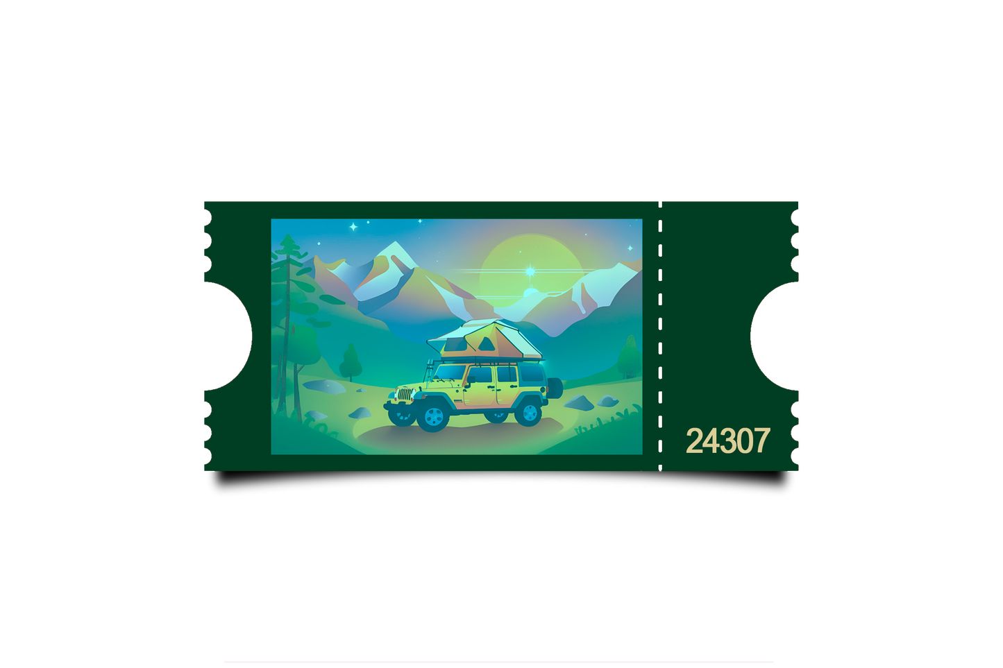 Boleto Ilustracion N 24307