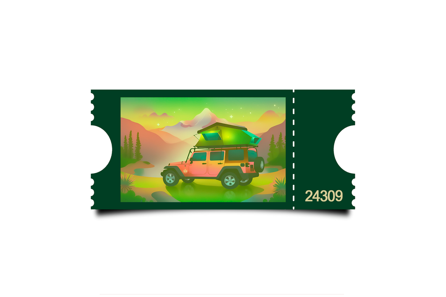 Boleto Ilustracion N 24309