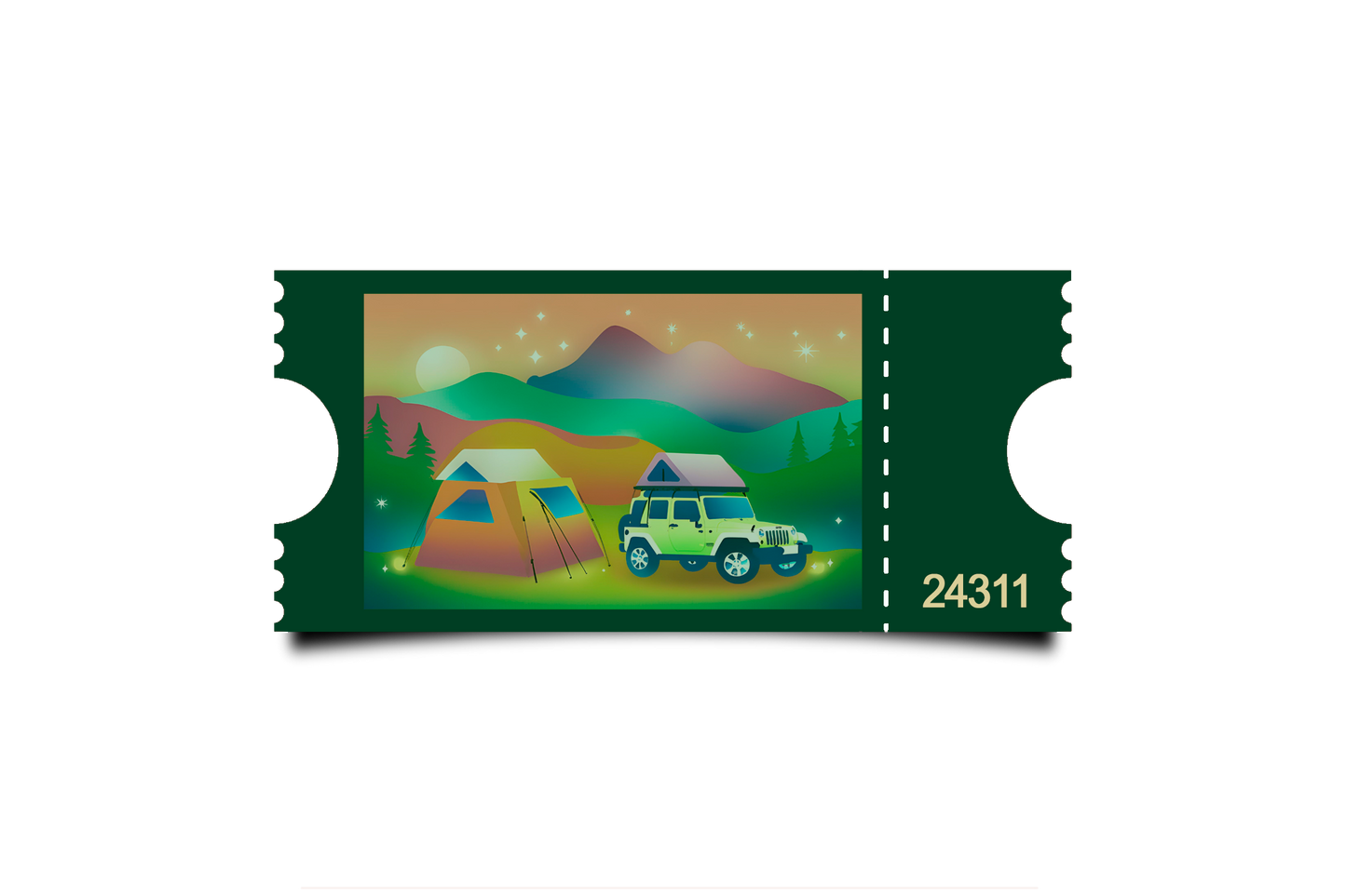 Boleto Ilustracion N 24311