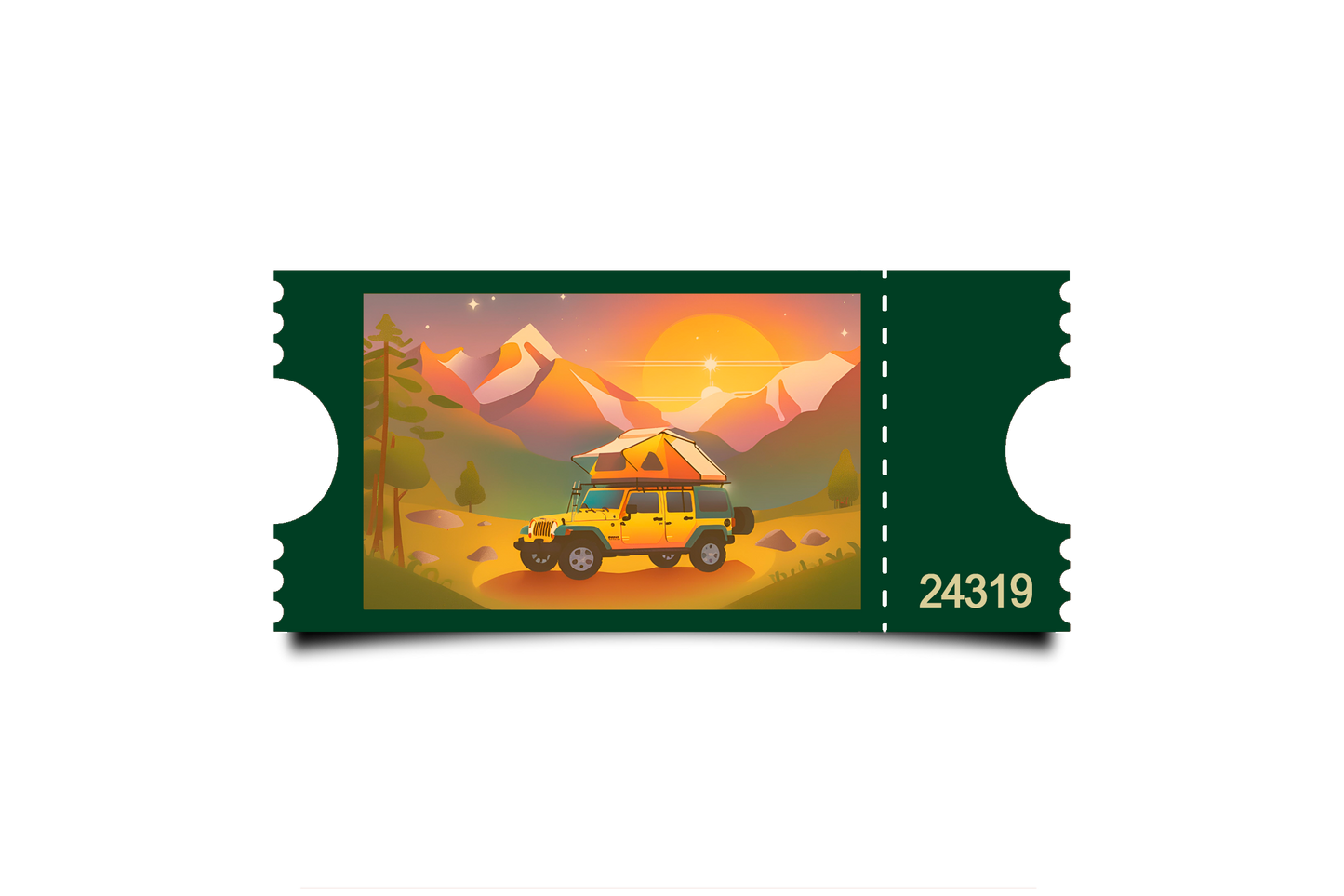 Boleto Ilustracion N 24319