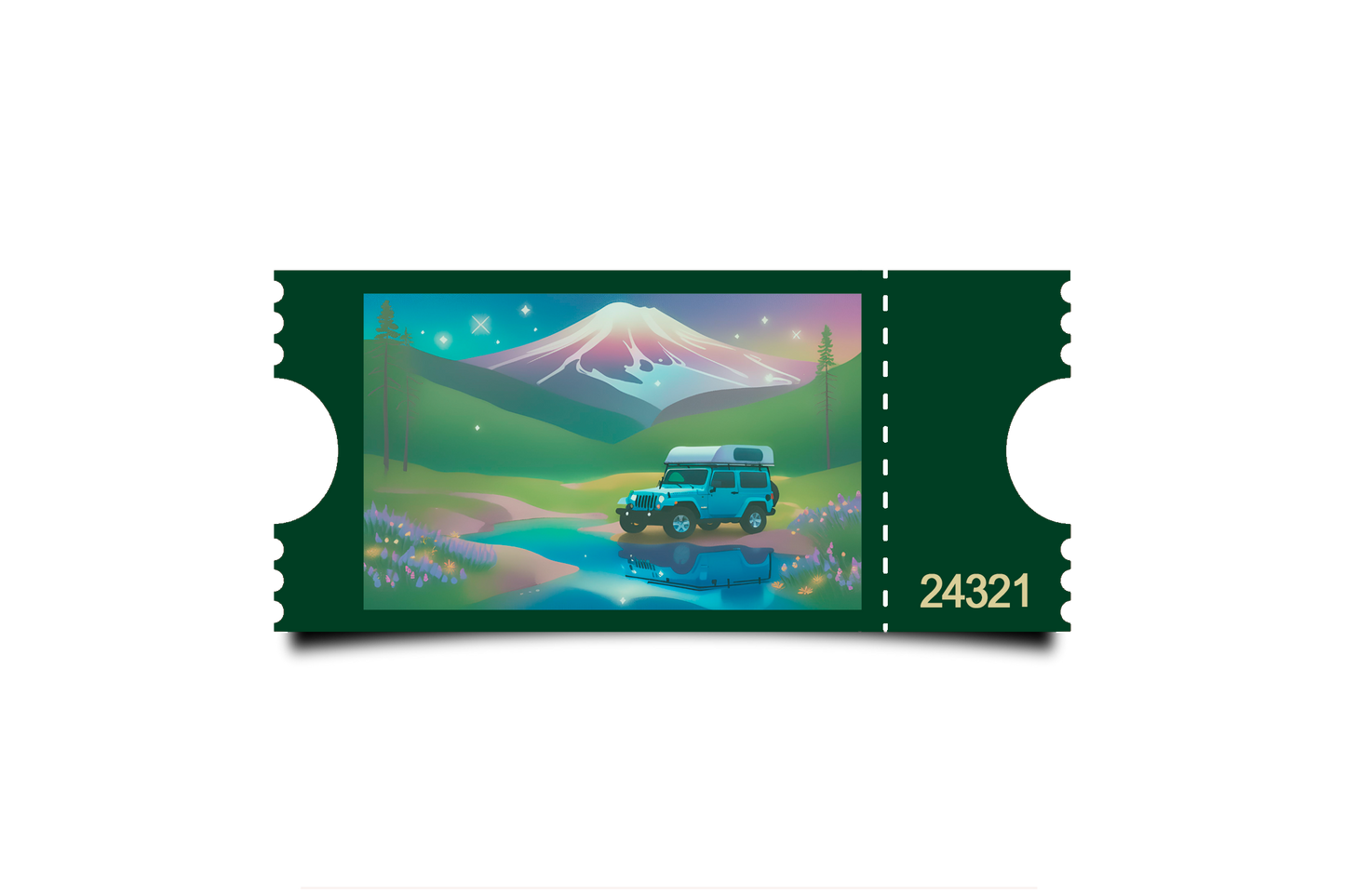 Boleto Ilustracion N 24321