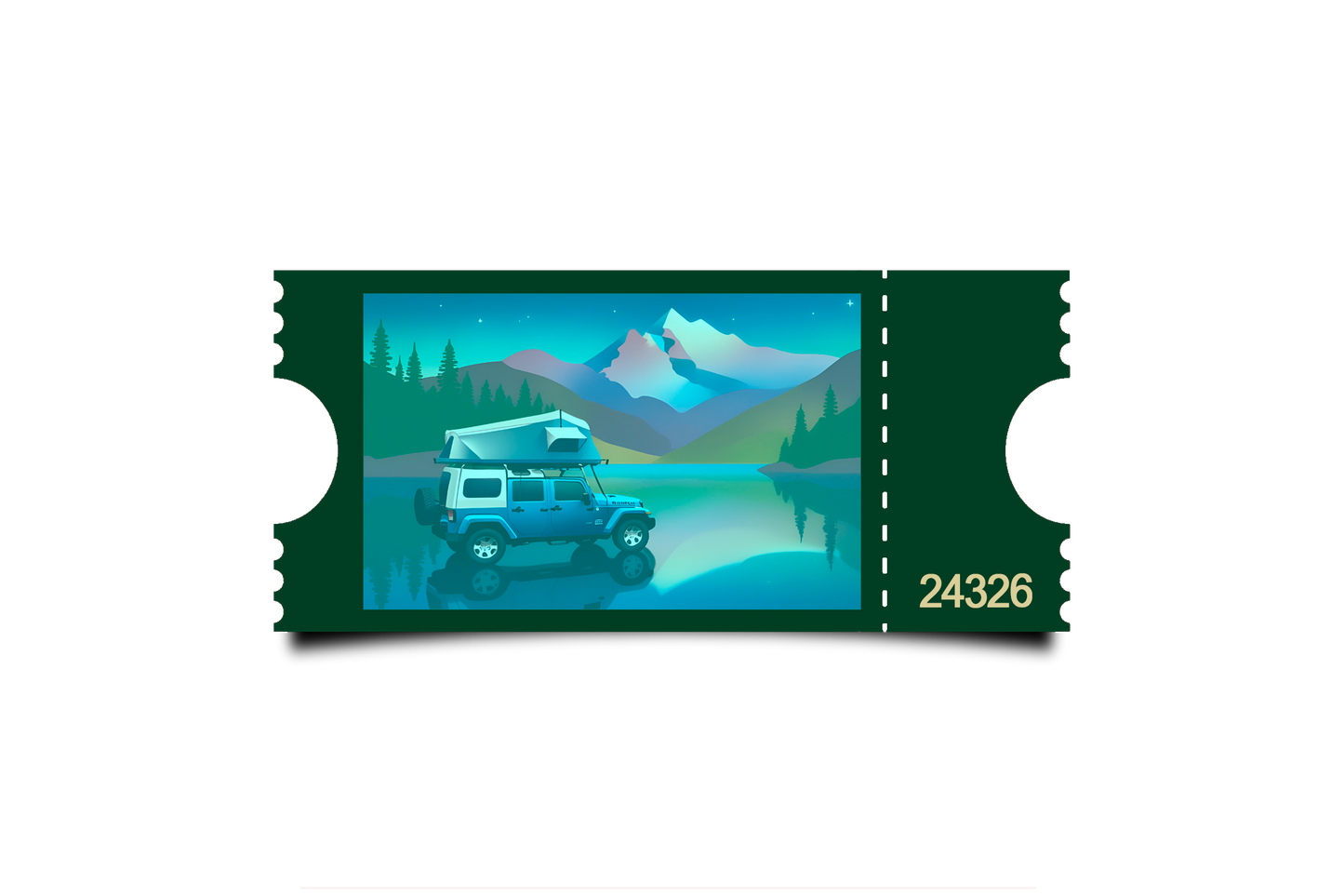 Boleto Ilustracion N 24326