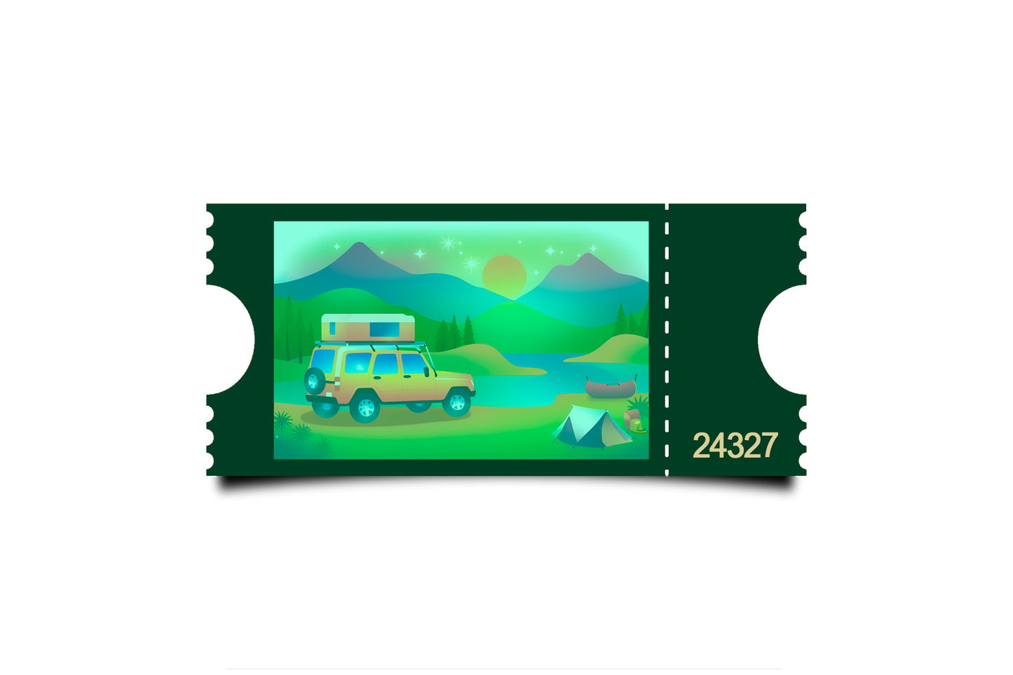 Boleto Ilustracion N 24327