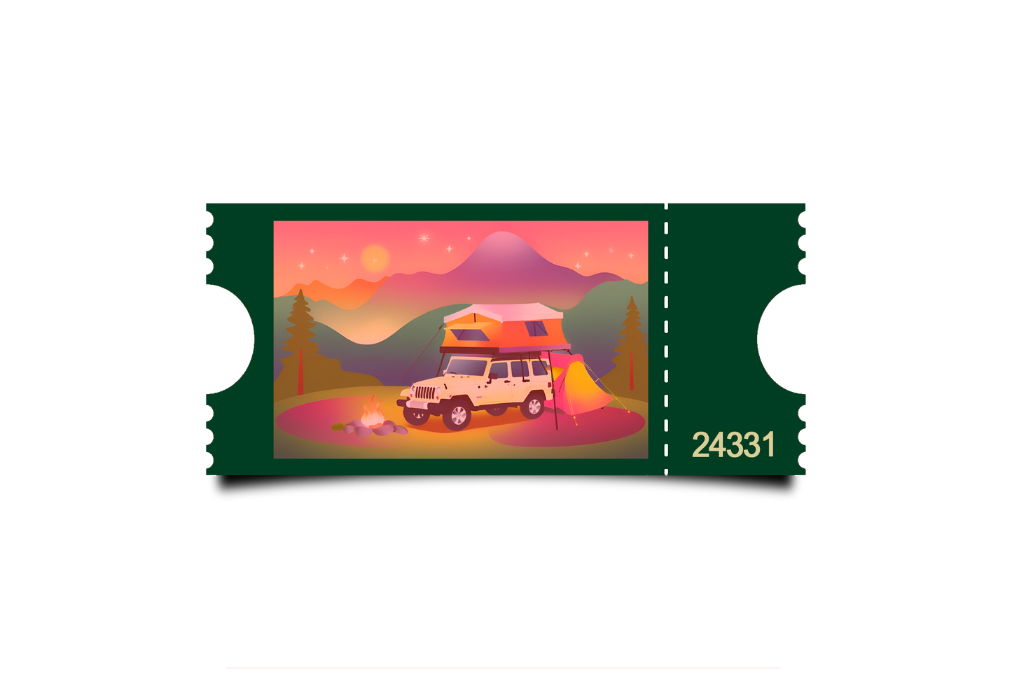 Boleto Ilustracion N 24331