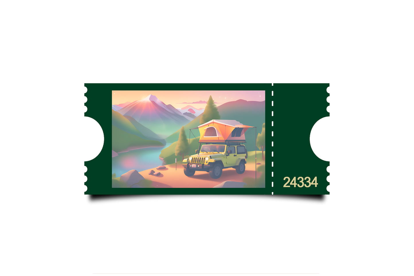 Boleto Ilustracion N 24334
