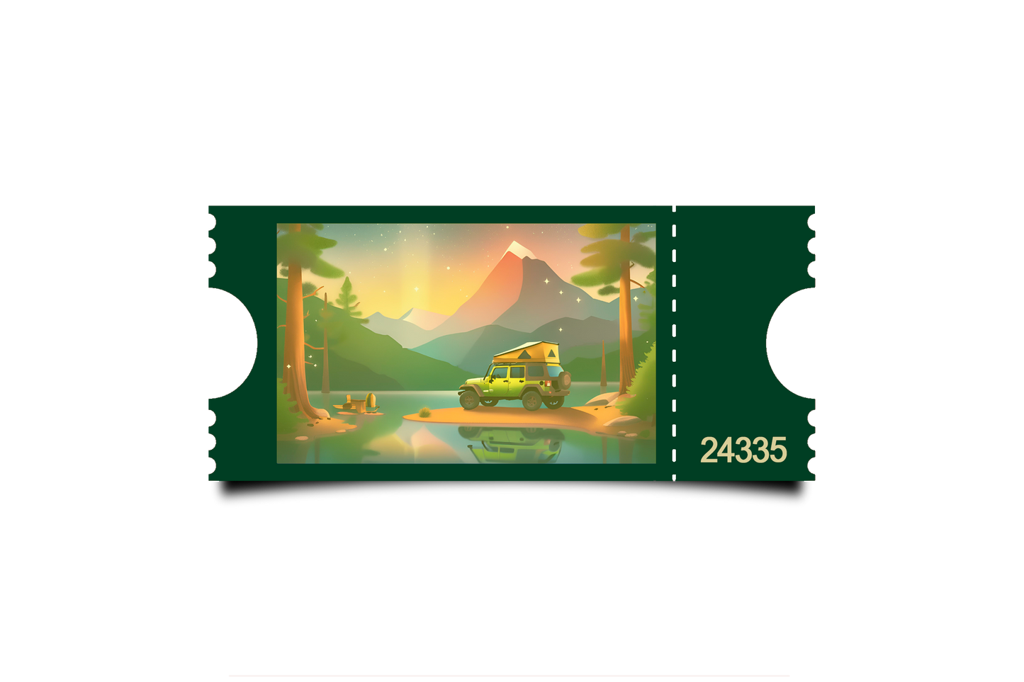Boleto Ilustracion N 24335