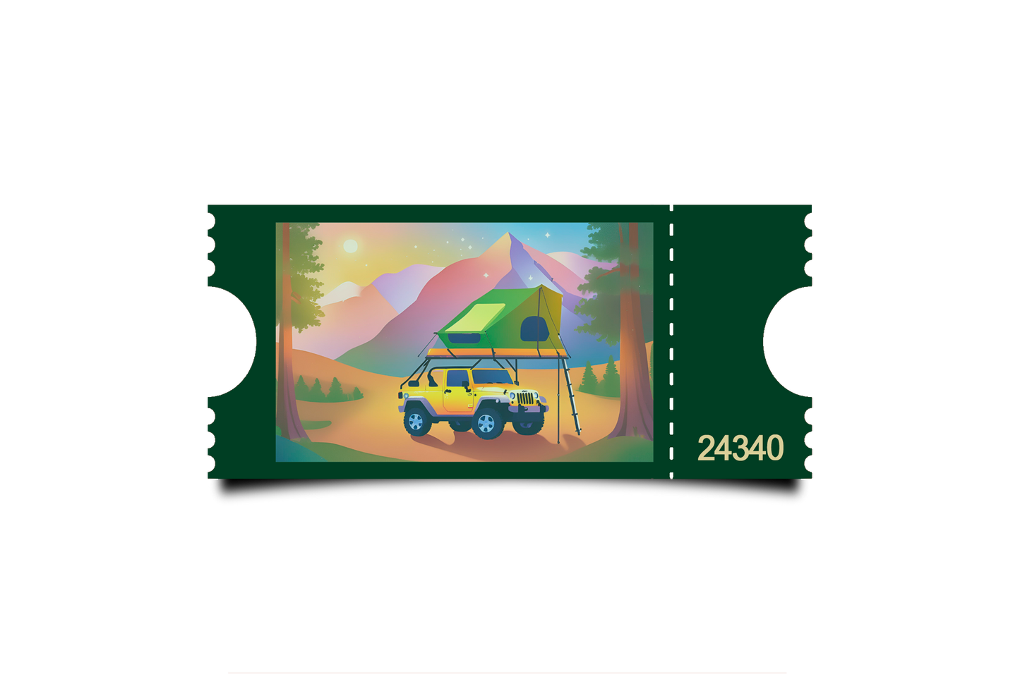Boleto Ilustracion N 24340