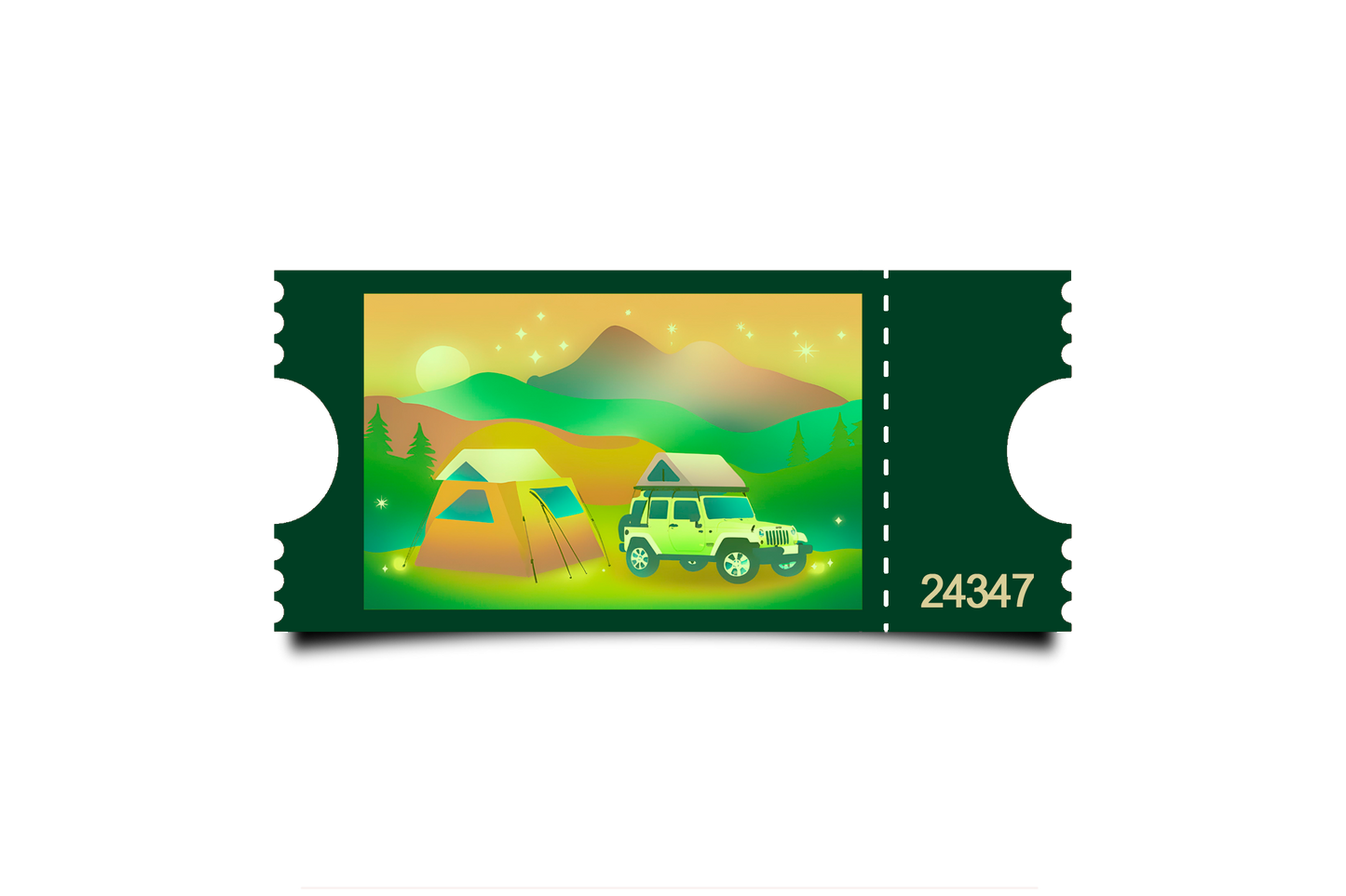 Boleto Ilustracion N 24347