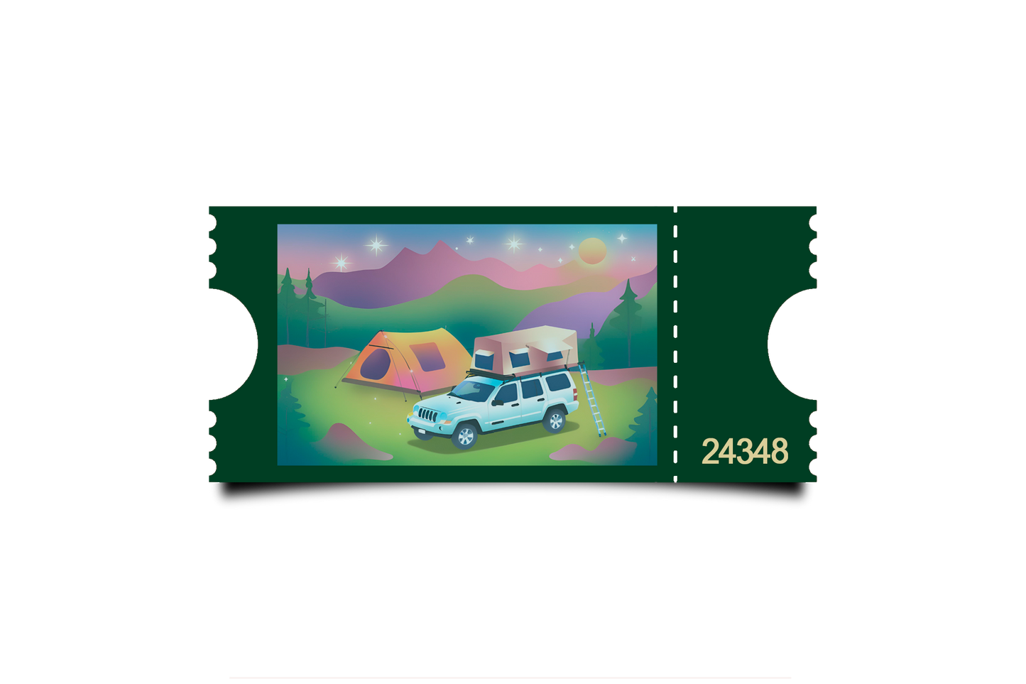 Boleto Ilustracion N 24348