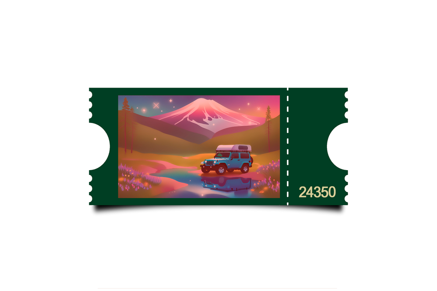 Boleto Ilustracion N 24350