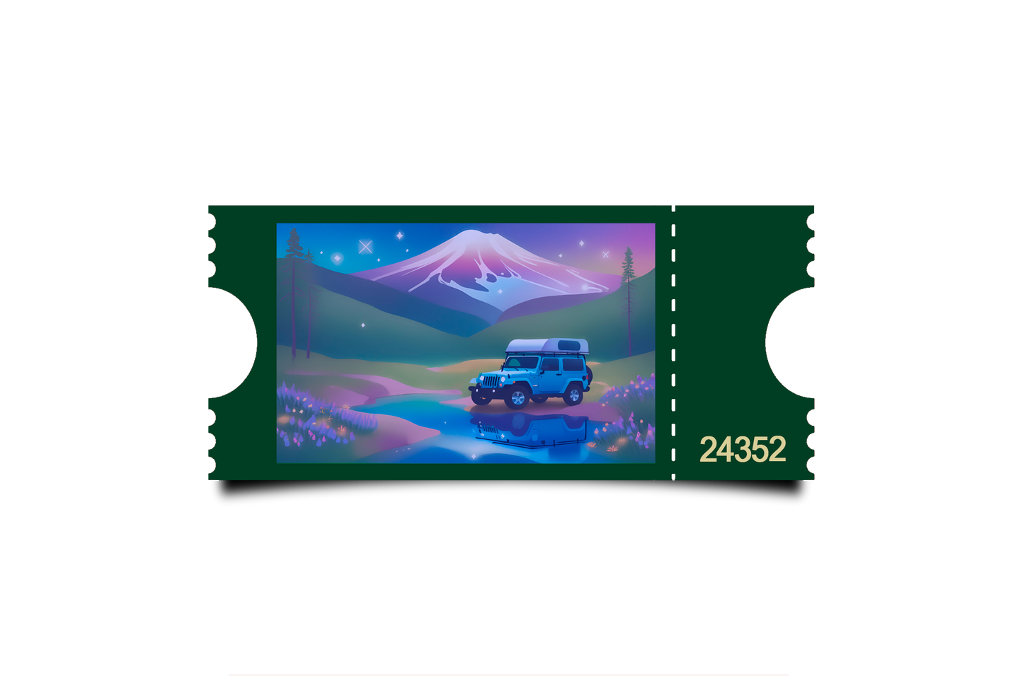 Boleto Ilustracion N 24352