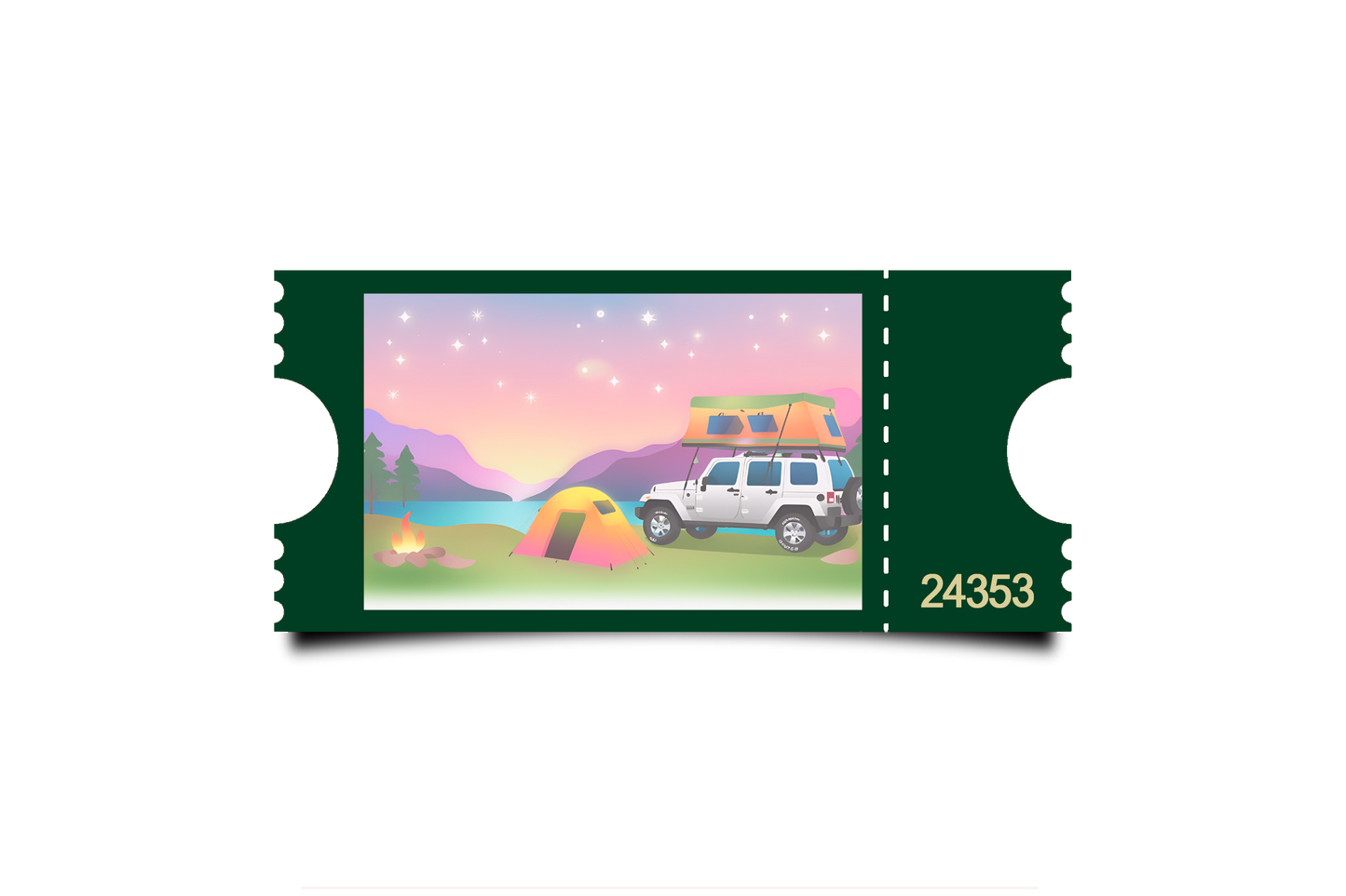 Boleto Ilustracion N 24353