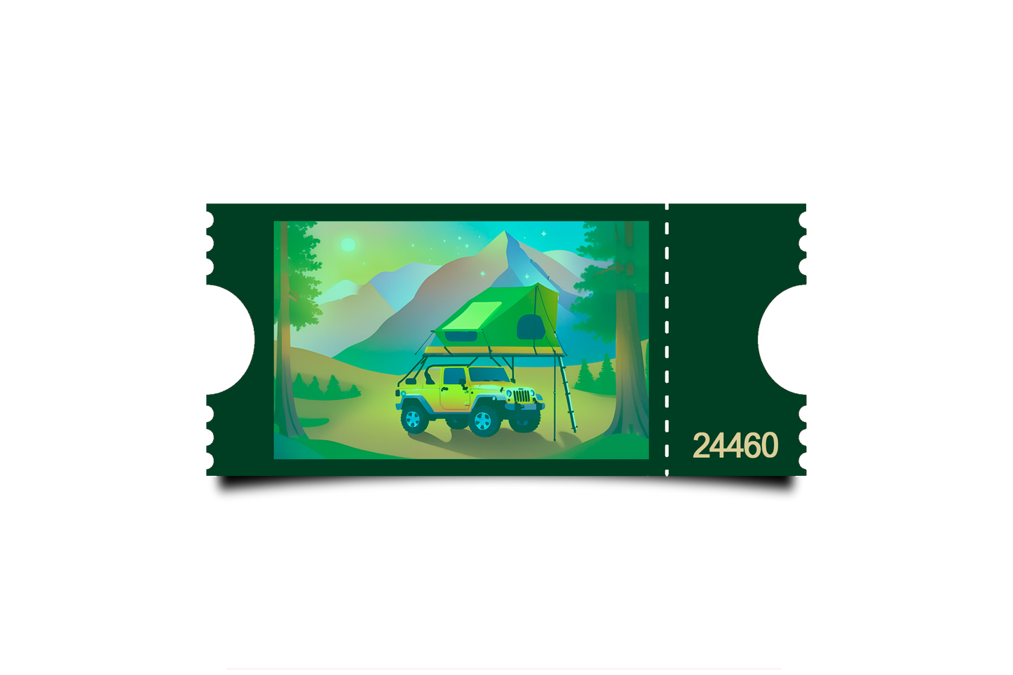 Boleto Ilustracion N 24460