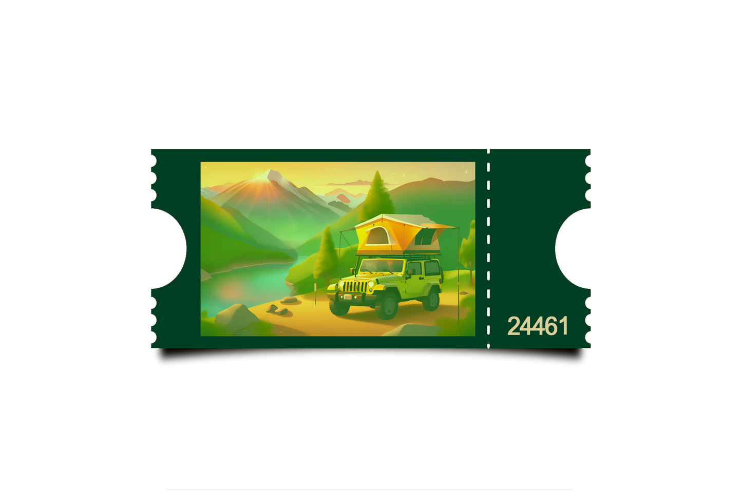 Boleto Ilustracion N 24461