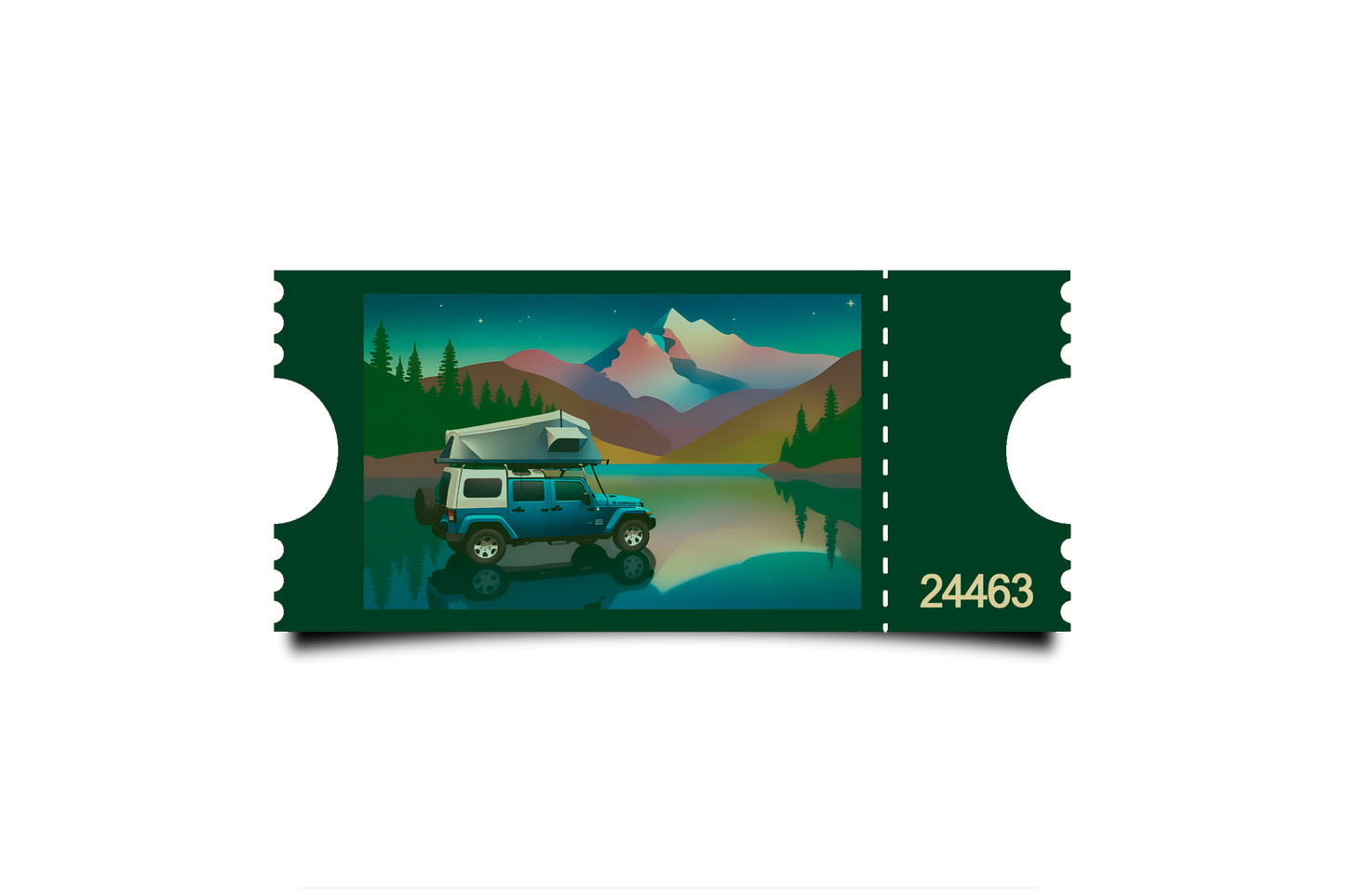 Boleto Ilustracion N 24463