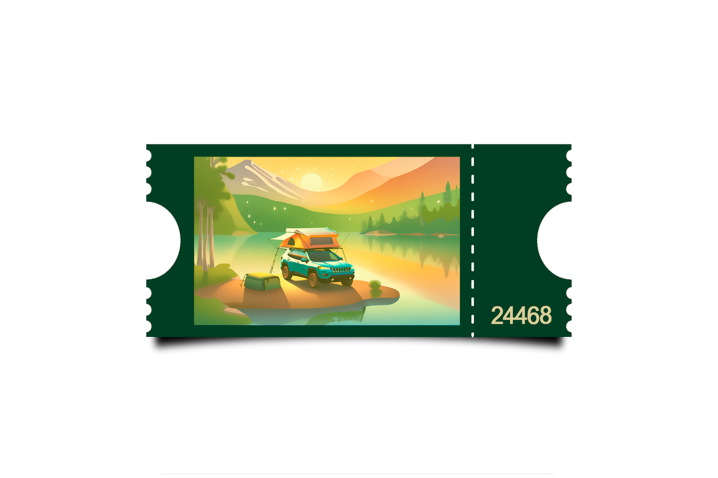 Boleto Ilustracion N 24468