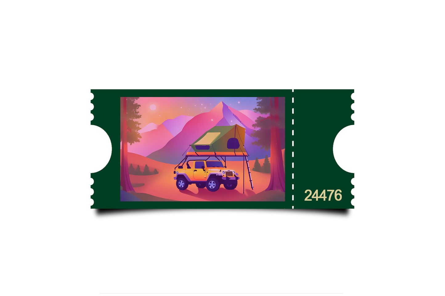 Boleto Ilustracion N 24476
