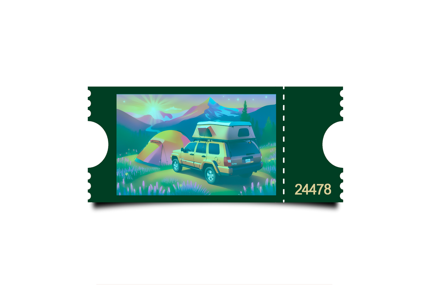 Boleto Ilustracion N 24478