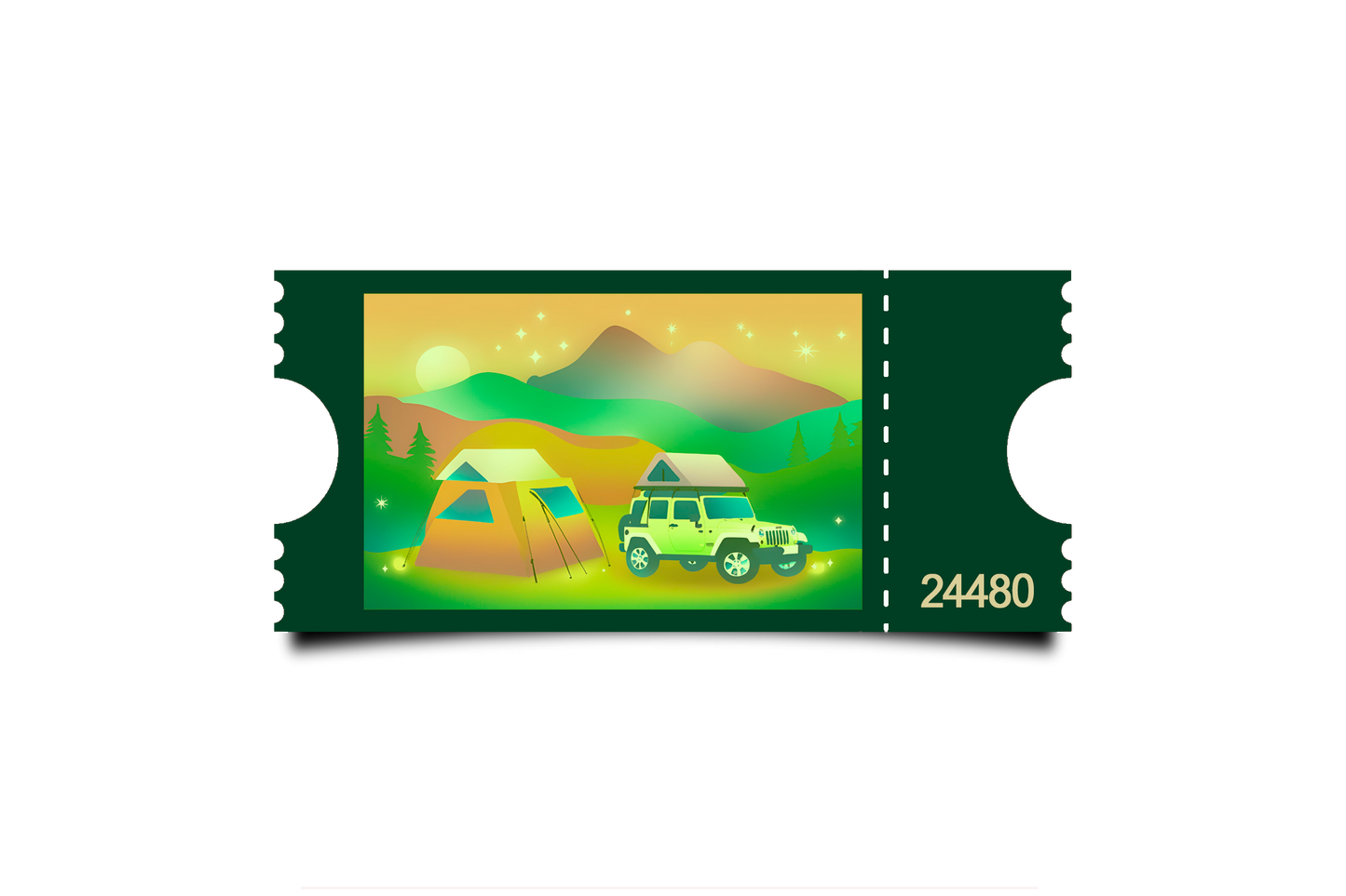 Boleto Ilustracion N 24480