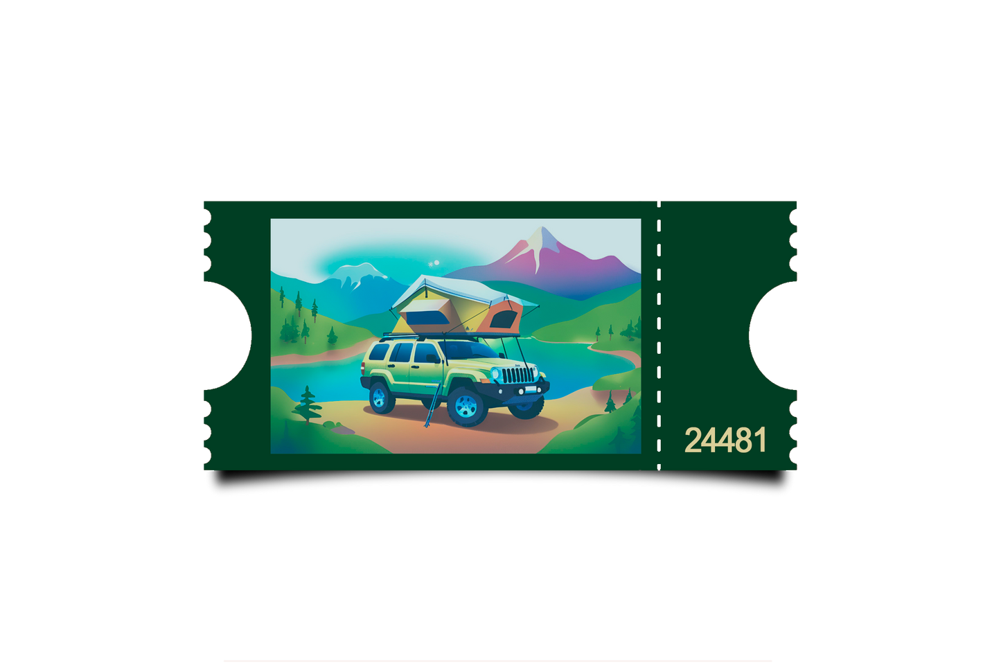 Boleto Ilustracion N 24481