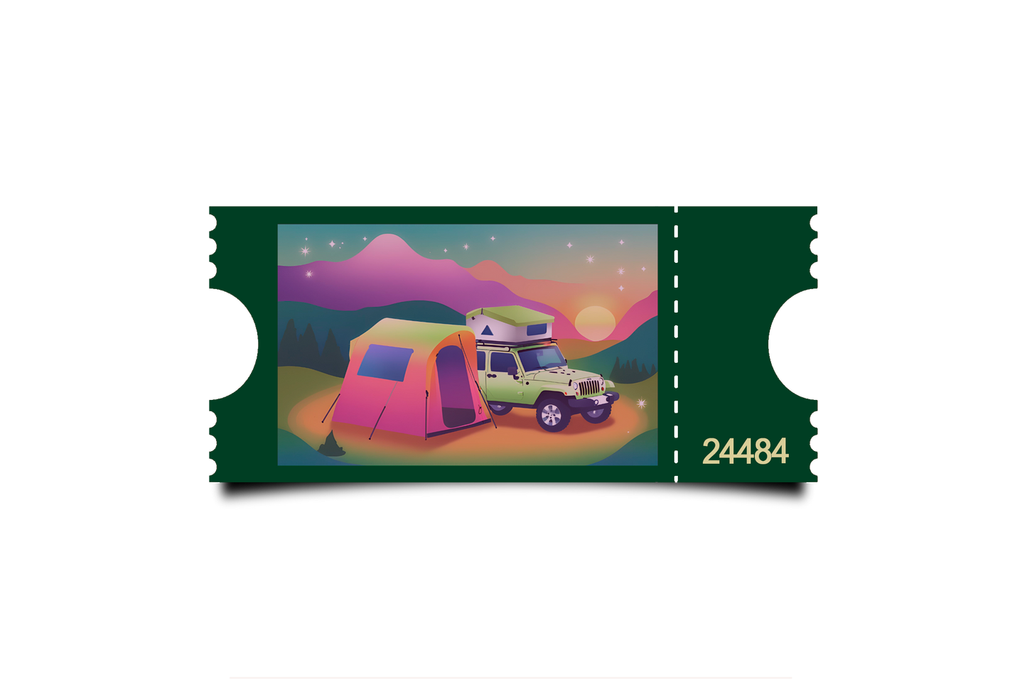 Boleto Ilustracion N 24484