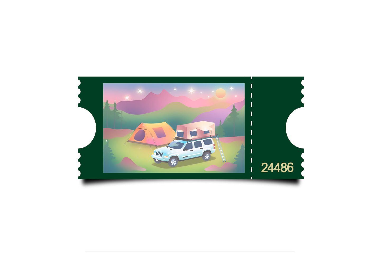 Boleto Ilustracion N 24486