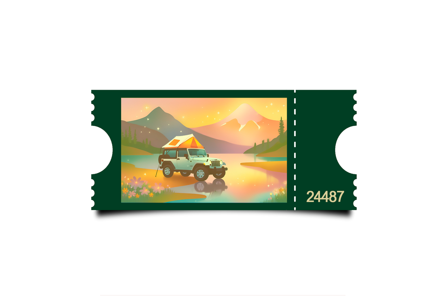 Boleto Ilustracion N 24487