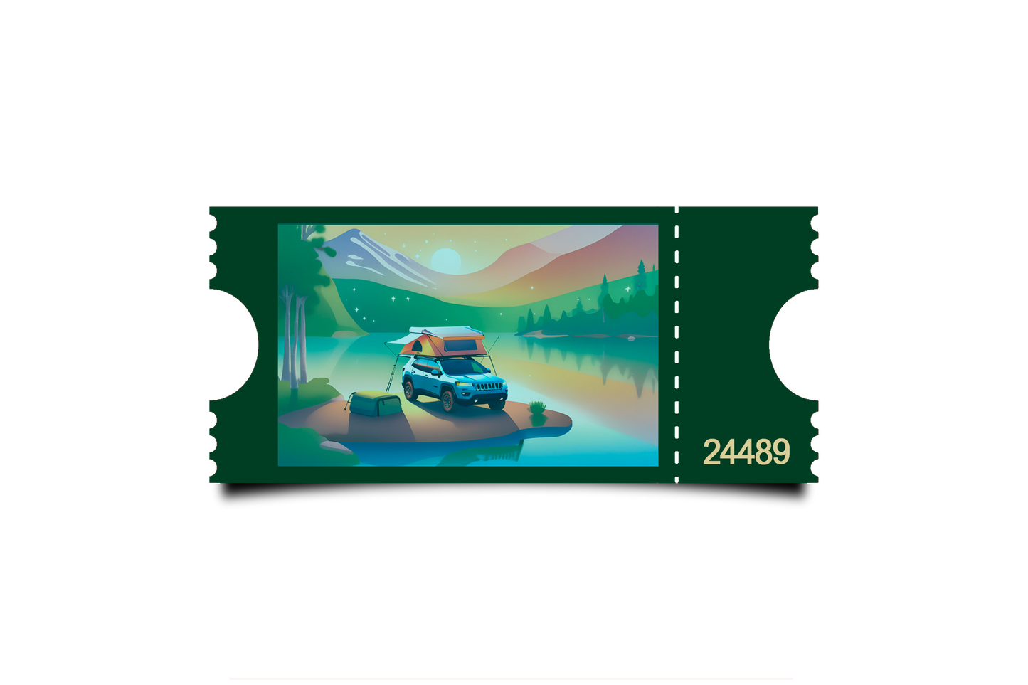 Boleto Ilustracion N 24489
