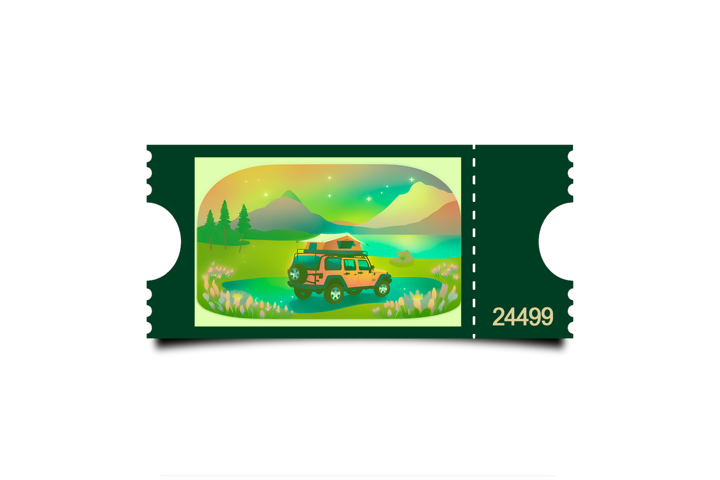 Boleto Ilustracion N 24499