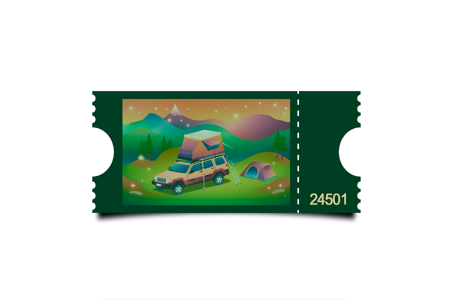 Boleto Ilustracion N 24501