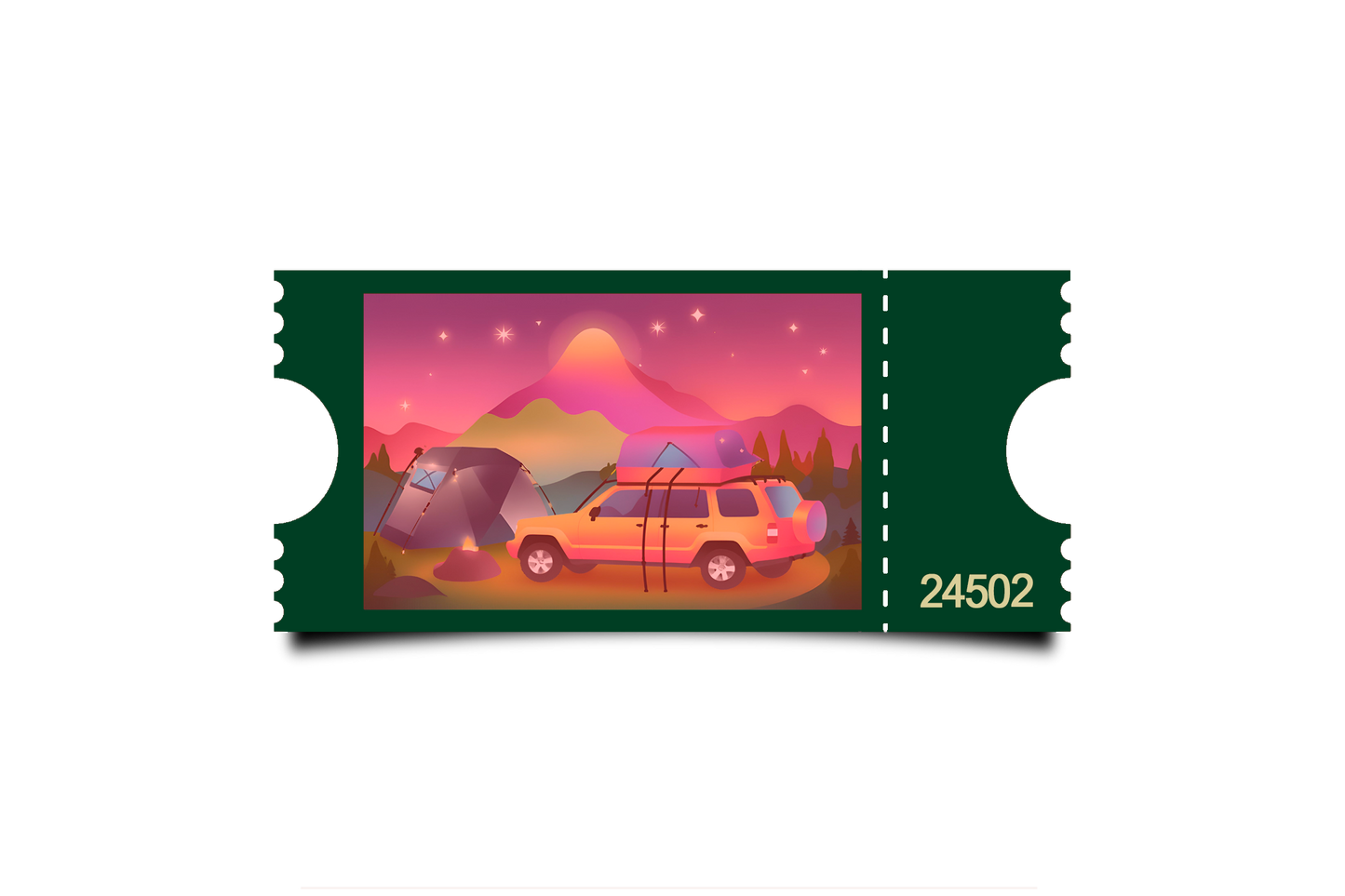 Boleto Ilustracion N 24502