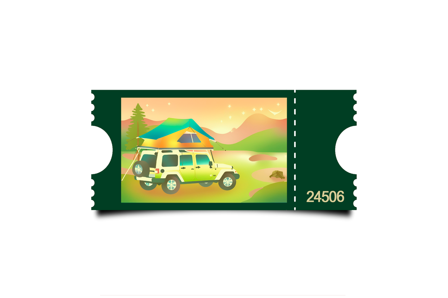 Boleto Ilustracion N 24506