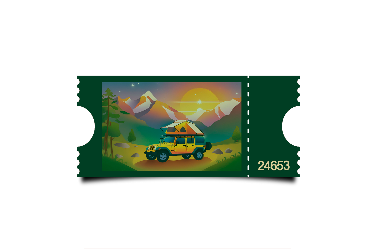 Boleto Ilustracion N 24653