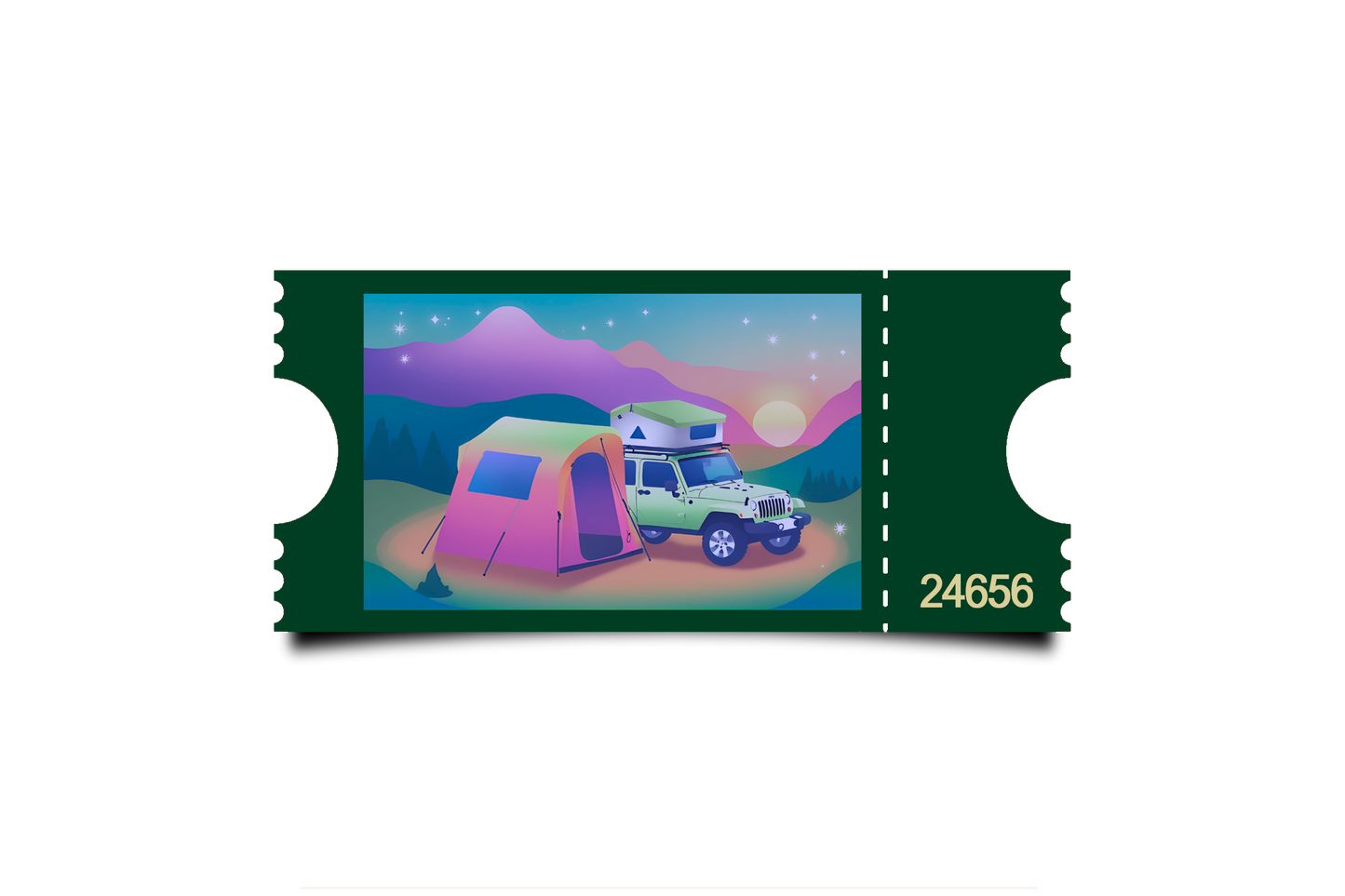 Boleto Ilustracion N 24656