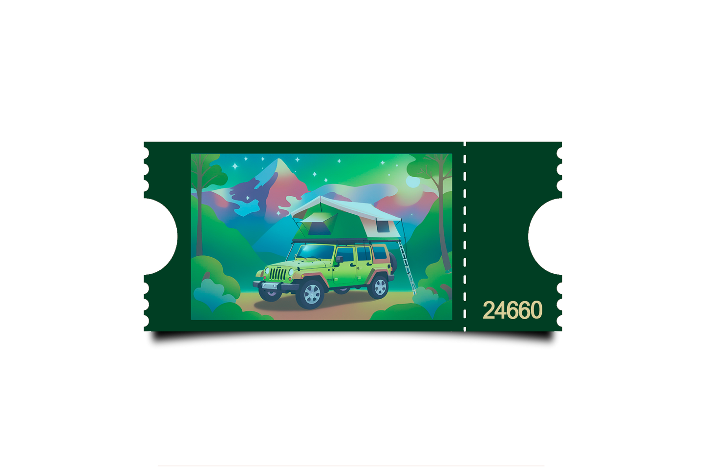 Boleto Ilustracion N 24660