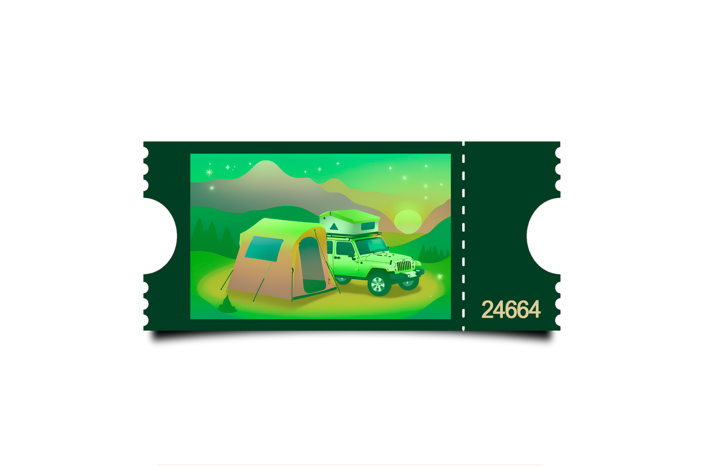 Boleto Ilustracion N 24664