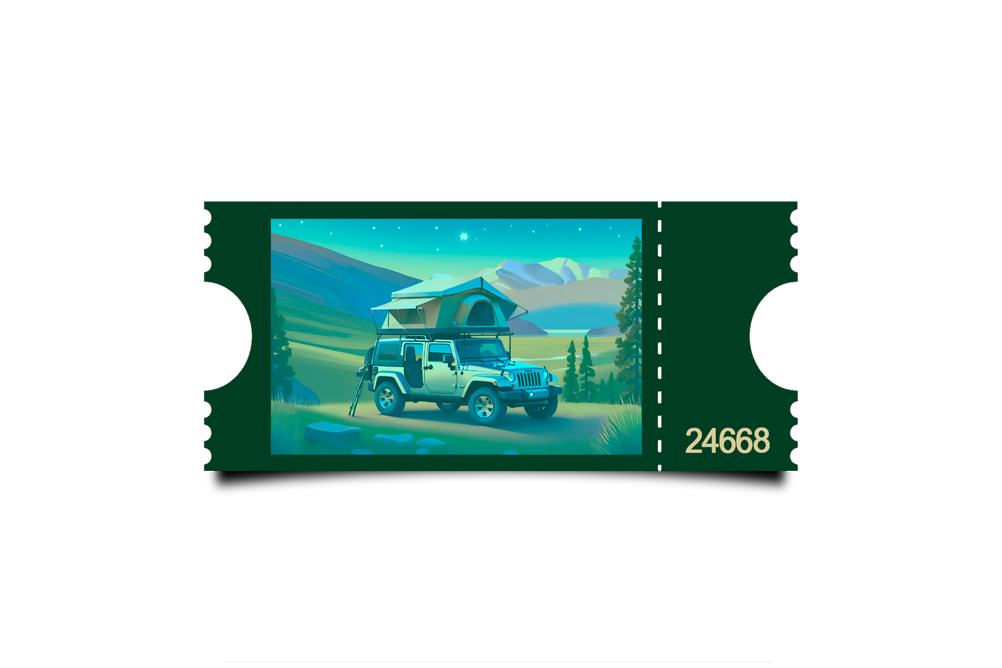 Boleto Ilustracion N 24668