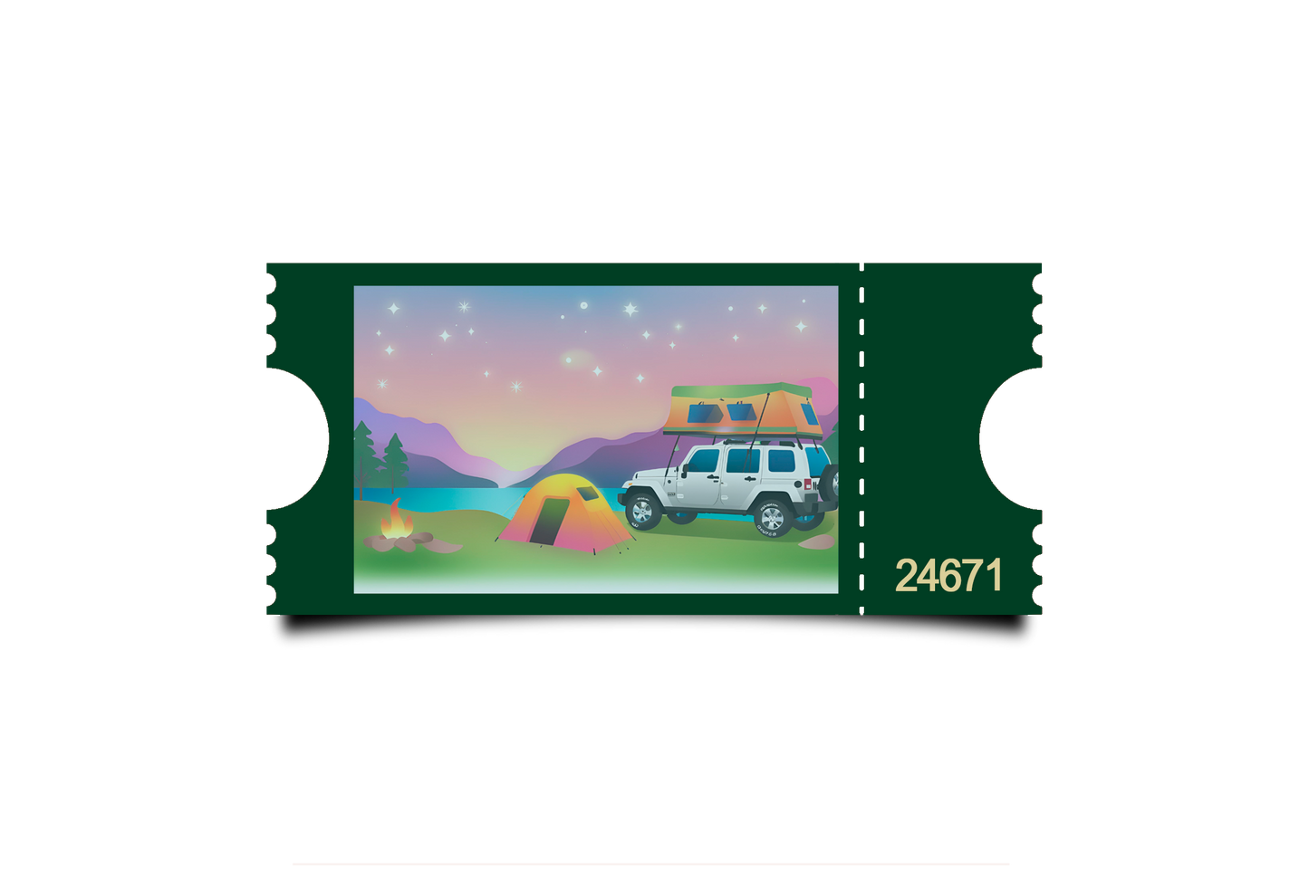 Boleto Ilustracion N 24671