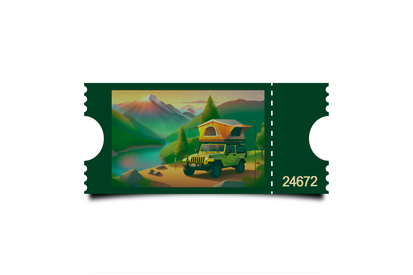 Boleto Ilustracion N 24672