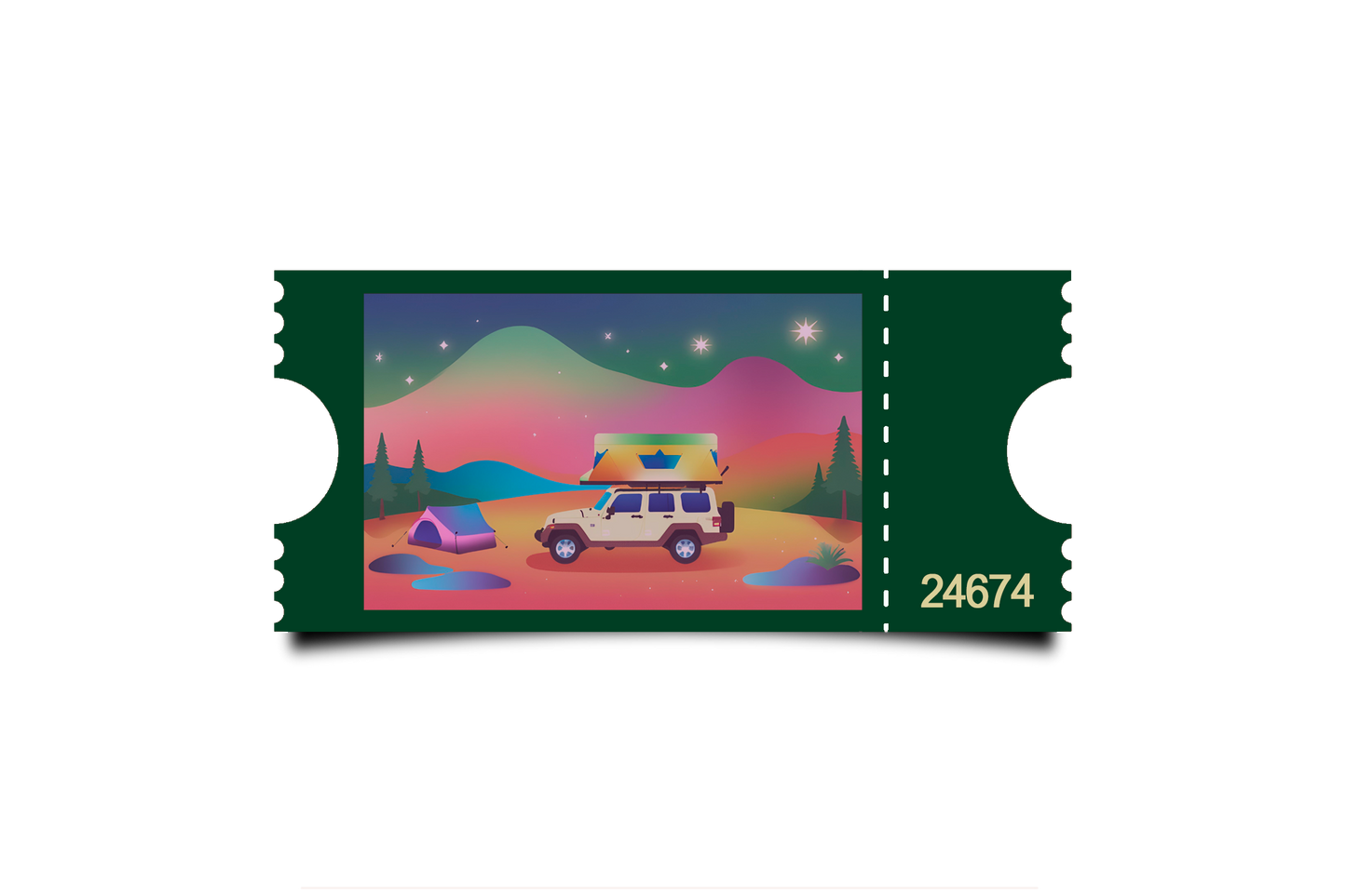 Boleto Ilustracion N 24674