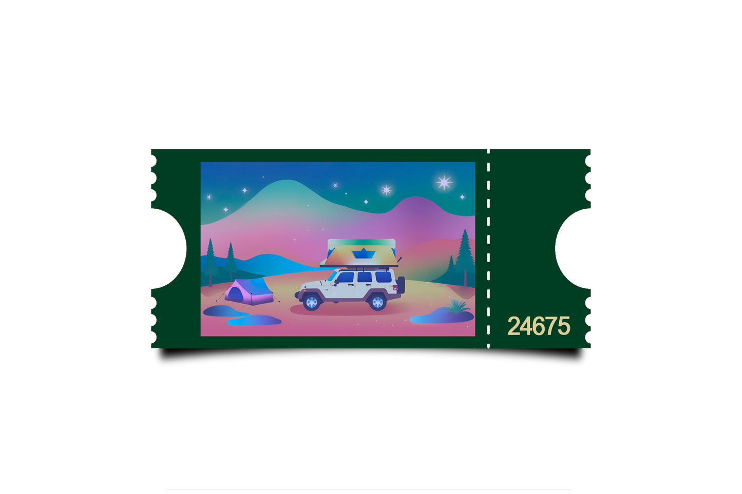 Boleto Ilustracion N 24675